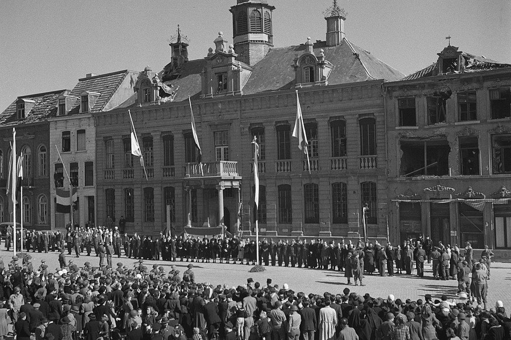 Roermond in 1945, na de bevrijding