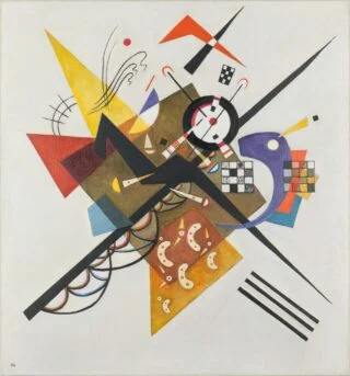 Wassily Kandinsky, Auf Weiss II (Sur blanc II), 1923