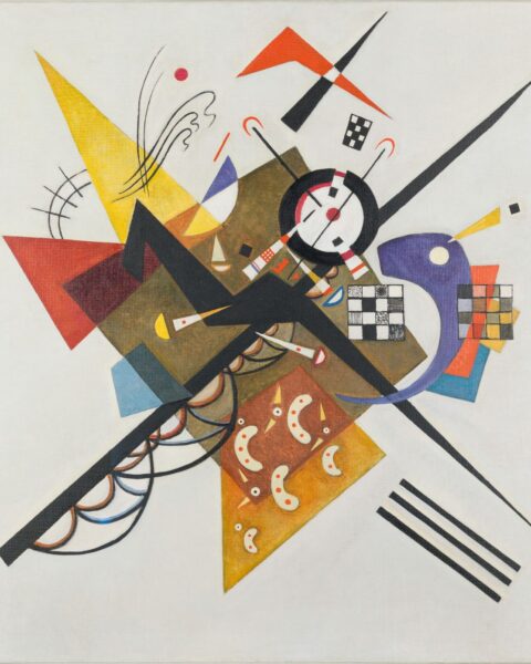 Wassily Kandinsky, Auf Weiss II (Sur blanc II), 1923