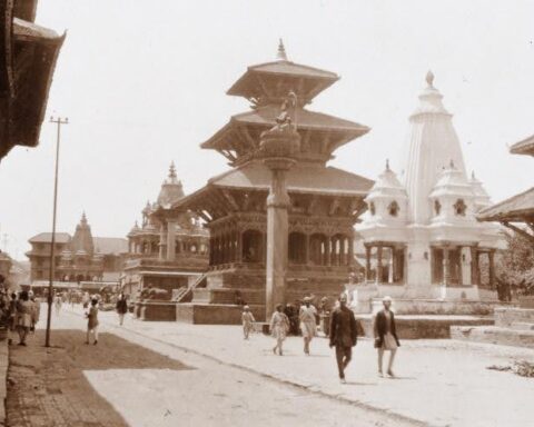 De oude koningsstad Patan met hindoeïstische en boeddhistische monumenten