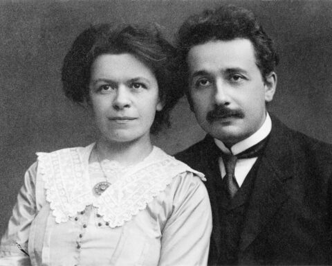 Albert en Mileva Einstein, 1912