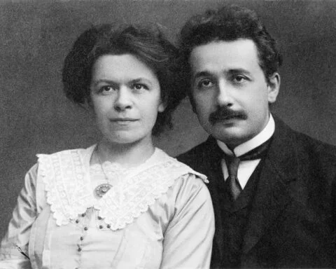 Albert en Mileva Einstein, 1912