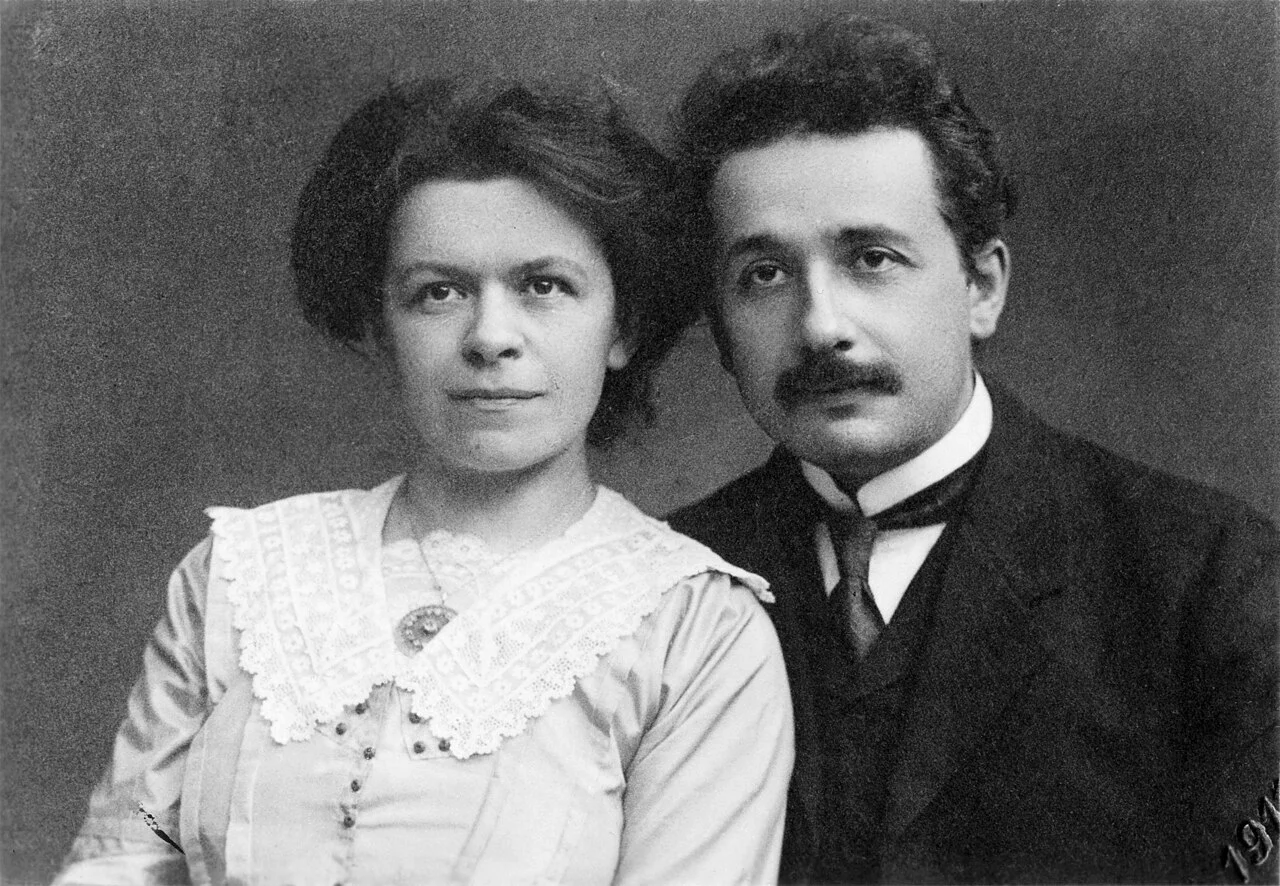 Albert en Mileva Einstein, 1912