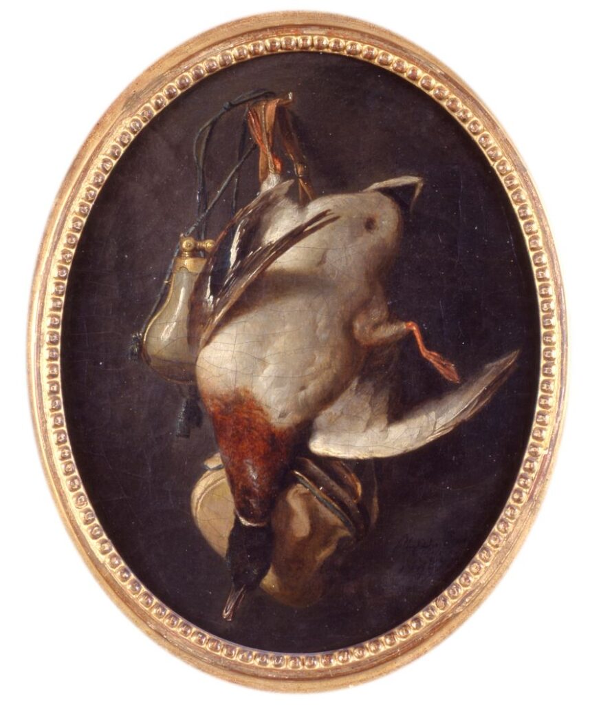 Stilleven met eend - Anne Vallayer-Coster, 1787