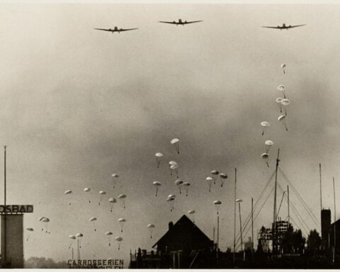 Landing van Duitse parachutisten in Den Haag, 10 mei 1940