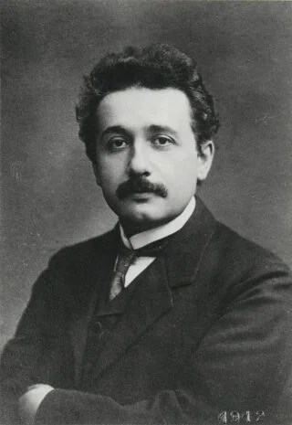 Einstein in 1912