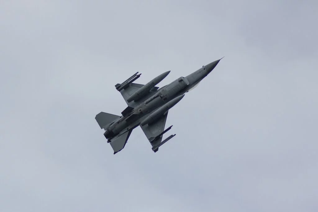 F-16 boven Kleine-Brogel, 2023