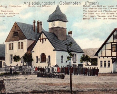 Vestigingsdorp Golenhofen bij Posen