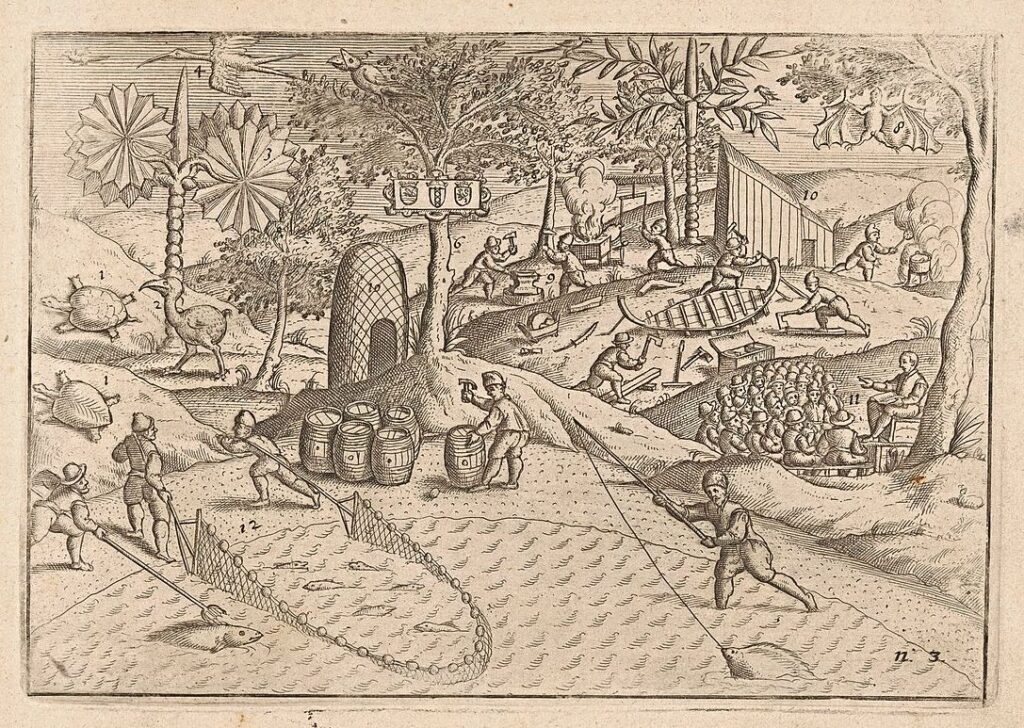 Kamp van de Nederlanders op Mauritius, 1598