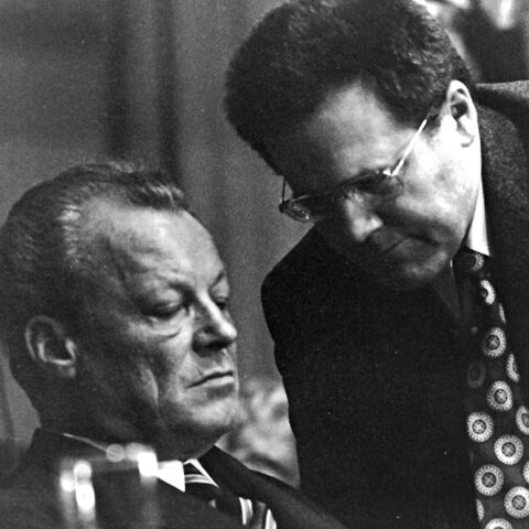 Willy Brandt und Günter Guillaume in Düsseldorf, ca. 1972