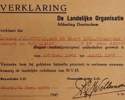 De toetreding tot de LO was Doesburgs eerste vorm van formeel georganiseerd verzet.