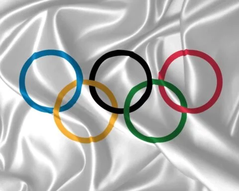 De Olympische vlag