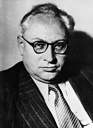 Erich Ollenhauer in 1953