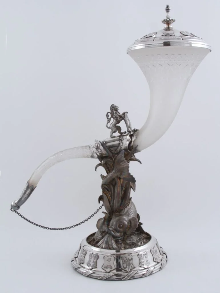 De zilveren drinkhoorn uit 1873