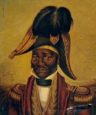 Jean-Jacques Dessalines, leider van de rebellerende zwarte slaven in Haïti en van 1804 tot 1806 als Jacobus I keizer van dat land.