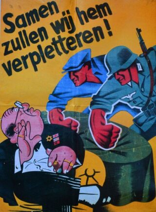 Vlaamse propagandaposter voor de SS
