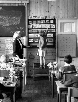 Aap Noot Mies in de klas, 1968