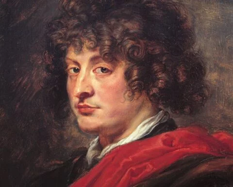 Guillén de Lampart werd als William Lamport in Ierland geboren. De man op dit schilderij van Peter Paul Rubens zou William Lamport zijn.