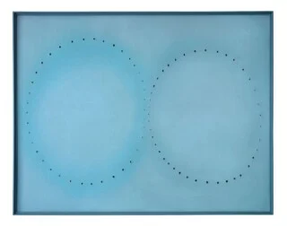 Jef Verheyen en Lucio Fontana, Rêve de Möbius, 1962. Collectie Jef Verheyen Archief