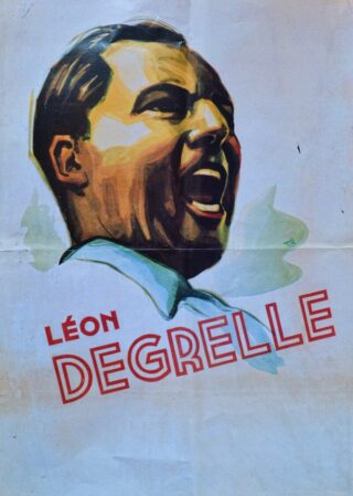 Léon Degrelle op een propagandaposter van de Waffen-SS