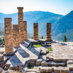 Het orakel van Delphi, middelpunt van de Griekse wereld