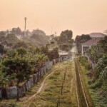 Deel van de Brazzaville-spoorlijn in Congo