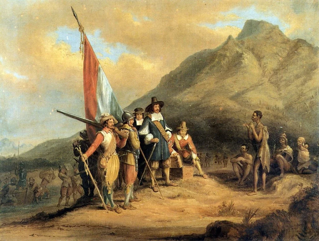 Jan van Riebeeck landt in Tafelbaai in 1652