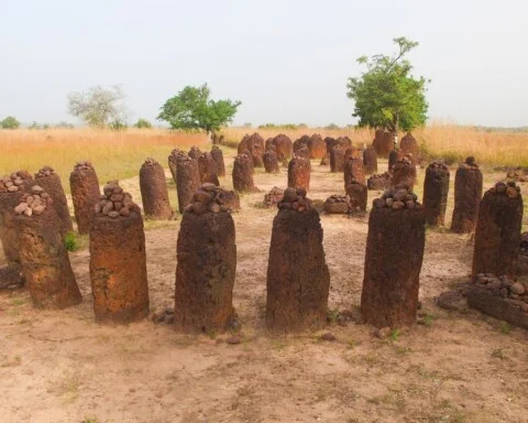 Steencirkels bij Wassu, Gambia