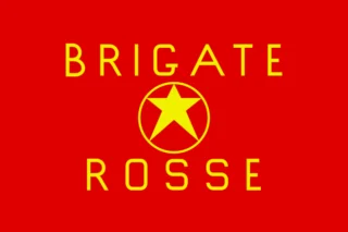 Vlag van de Brigate Rosse (Rode Brigades)