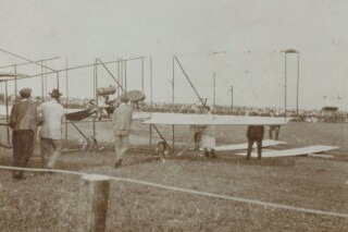 De eerste vlucht van Clément van Maasdijk bij Heerenveen