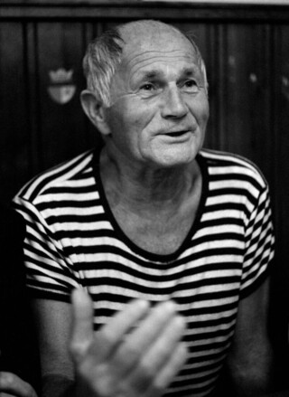 Bohumil Hrabal in 1985 