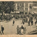 Duitse troepen trekken ongehinderd Spa binnen in augustus 1914, het stadje lag in gebied dat het Belgische leger niet probeerde te verdedigen.