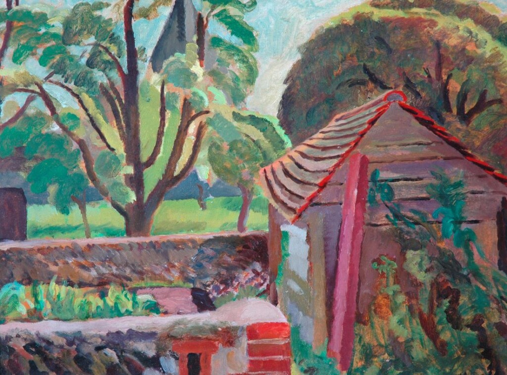 Tuin bij Monkhouse, Sussex, 1947