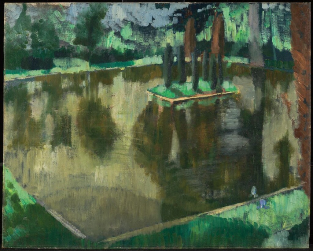 Pond at Garsington, 1919, The Hon Dorothy Brett, Tate, presented by Tate Members 2012 