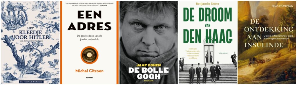 Shortlist van de Libris Geschiedenis Prijs