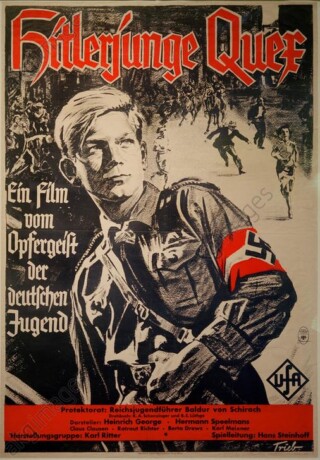 Filmposter van Hitlerjunge Quex uit 1933.