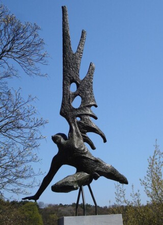 Monument in Den Haag ter herinnering aan het Englandspiel