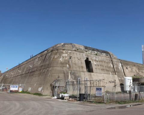 Schnellbootbunker in IJmuiden