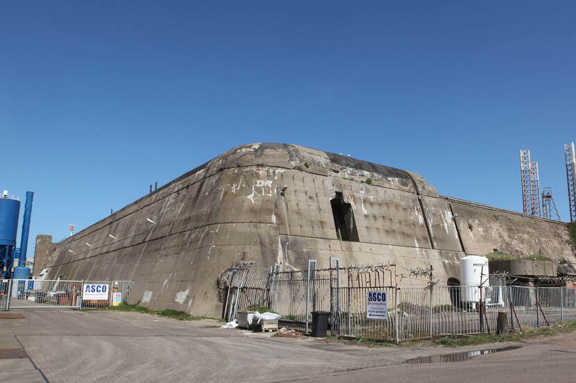 Schnellbootbunker in IJmuiden