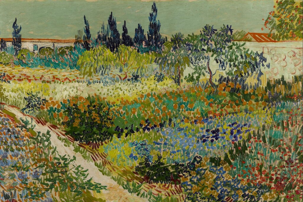 Tuin te Arles, 1888 - Vincent van Gogh