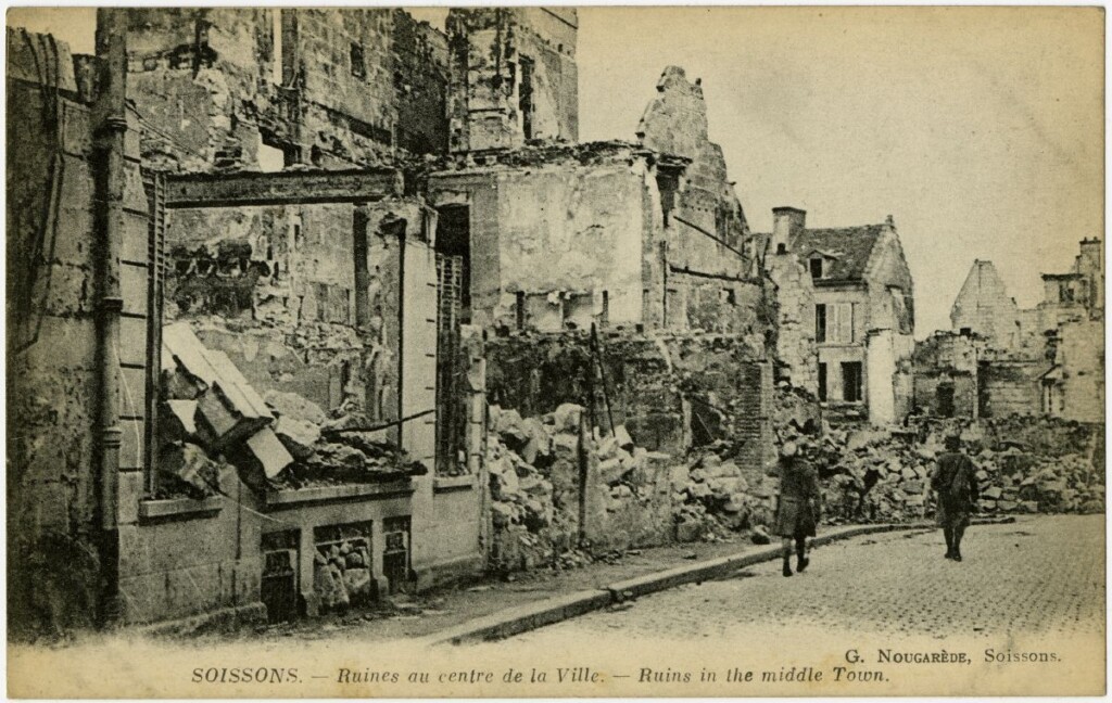 Ruïnes in Soissons, ca. 1916