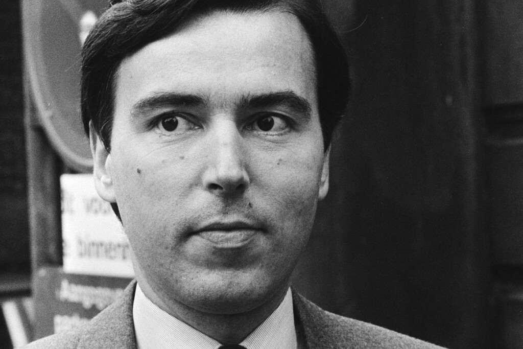 Elco Brinkman in 1982, kort voor zijn aantreden als minister van Welzijn, Volksgezondheid en Cultuur