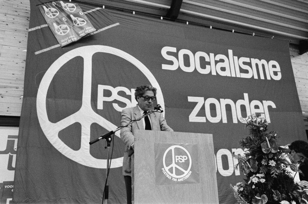 Socialisme zonder compromis. Fred van der Spek tijdens een congres 