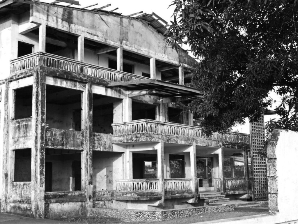 De Ameriko-Liberianen lieten in Harper huizen bouwen in de stijl die ze nog kenden van de plantages in de zuidelijke Verenigde Staten.