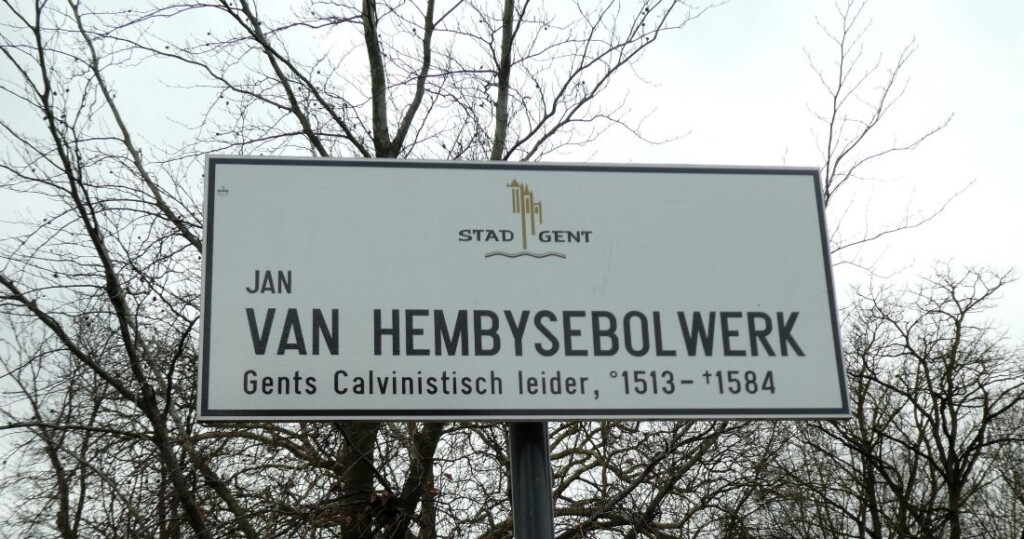 Straat in Gent die vernoemd is naar Jan van Hembyse