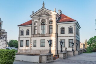 Het door Tilman ontworpen paleis in Warschau waar tegenwoordig een Chopin-museum in gevestigd is