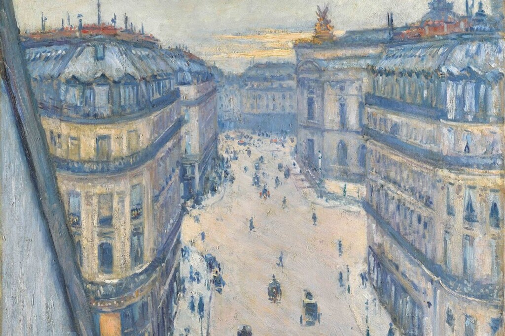 Rue Halévy - Gustave Caillebotte, 1877