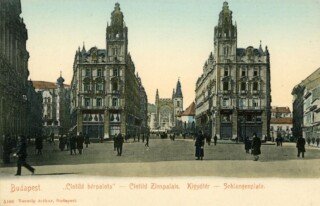 Schlangenplatz in Boedapest, 1904