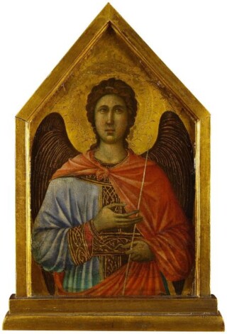 De aartsengel Gabriël, door Duccio di Buoninsegna