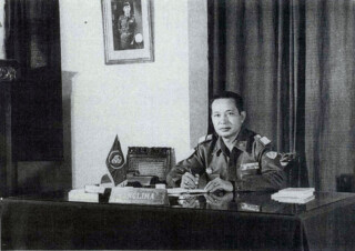 Soeharto in zijn tijd als Kostrad-commandant